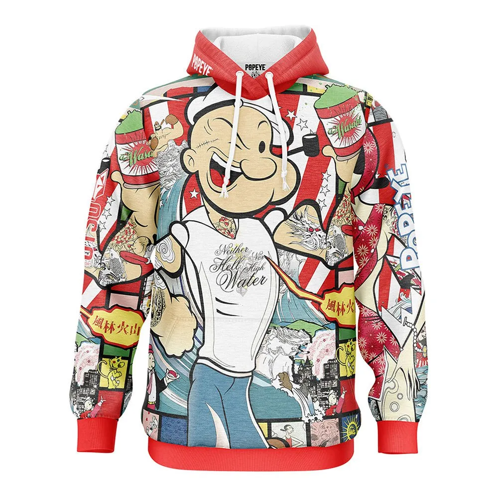 

Худи Otso Popeye Art Show, разноцветный
