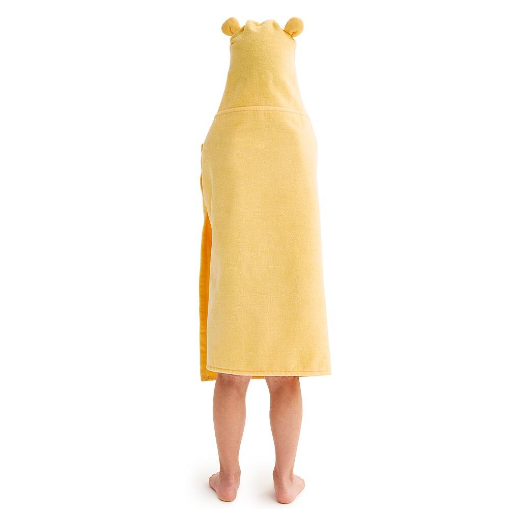 Банный халат с капюшоном Disney's Winnie The Pooh от The Big One Kids, цвет Gold Winnie The Pooh — фото 2