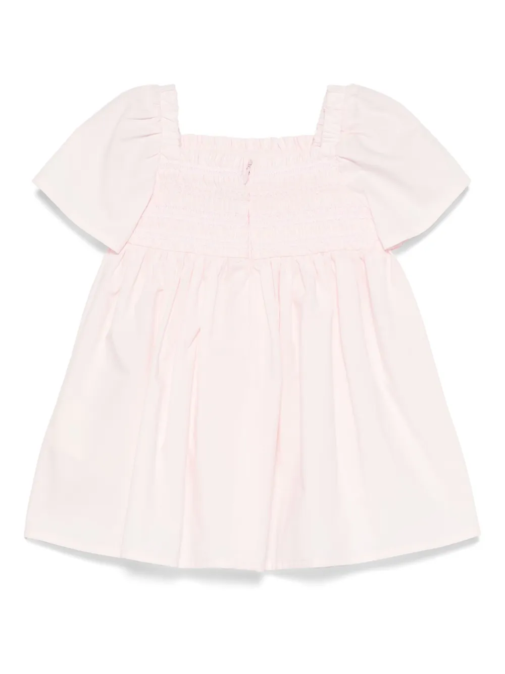Платье с короткими рукавами FENDI KIDS, розовый — фото 2