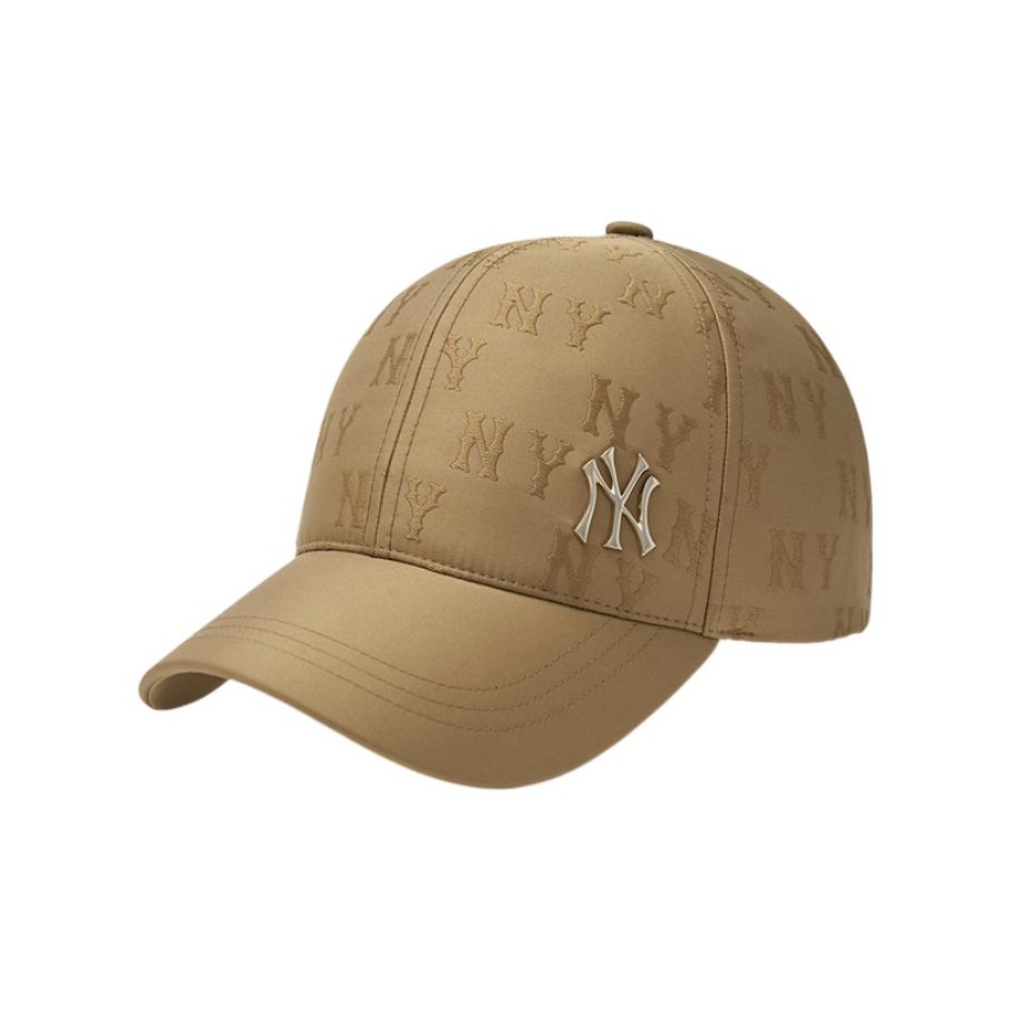 

MLB Хлопковая бейсболка унисекс разноцветная, Beige Yellow