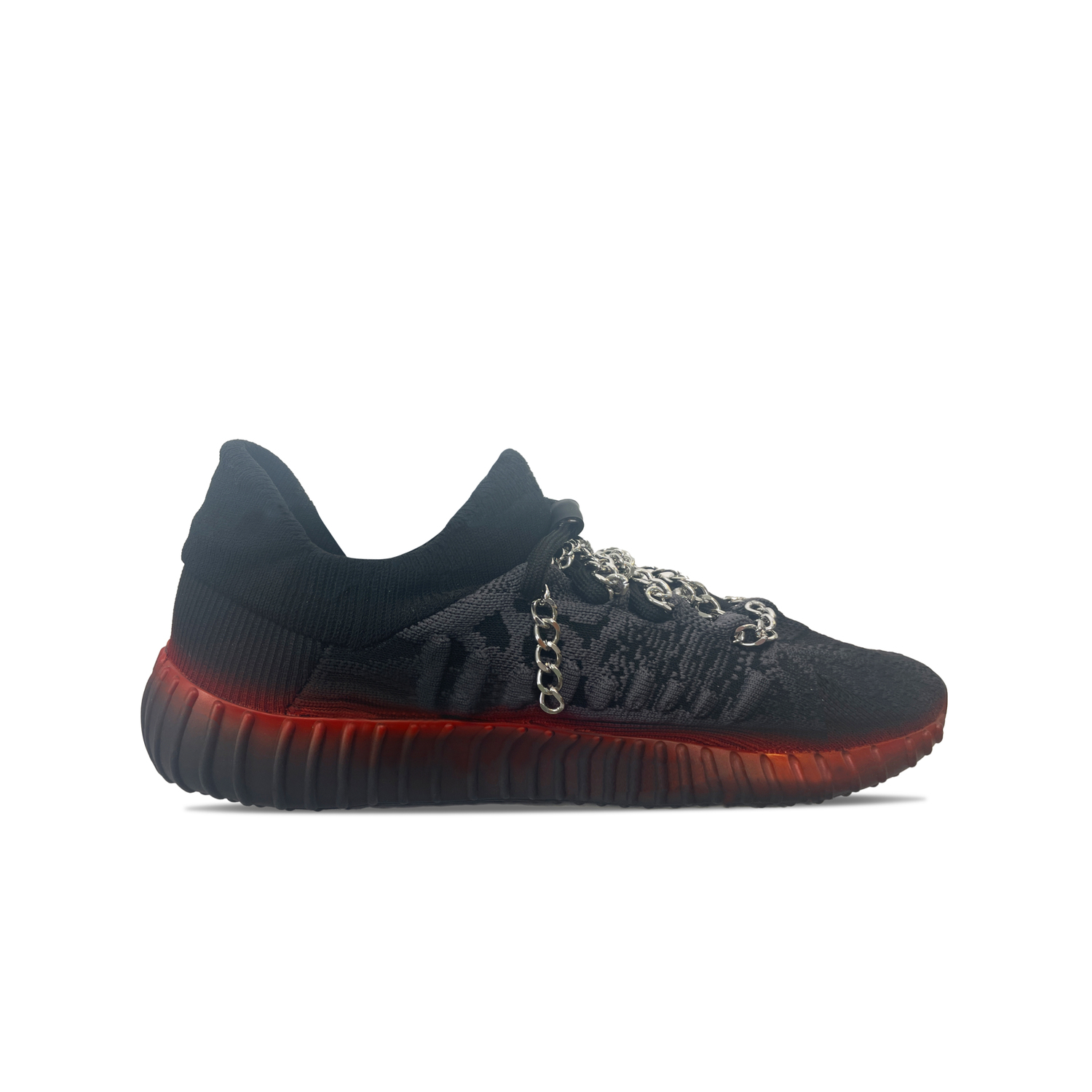 Adidas Originals Yeezy Boost 350 V2 Low top Casual Shoes Unisex Black Gold Silver — фото 3