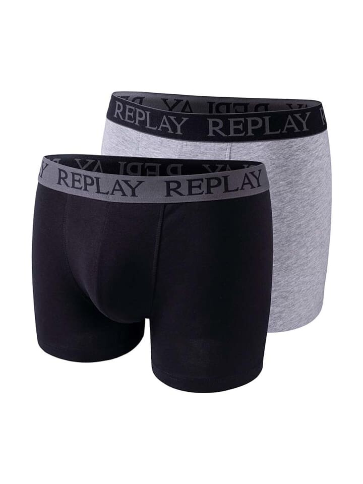 

Боксеры Replay Trunks 2er Pack, серый