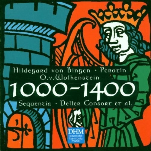 

CD диск Sequentia: Hildegard,Perotin,Wolkenstei