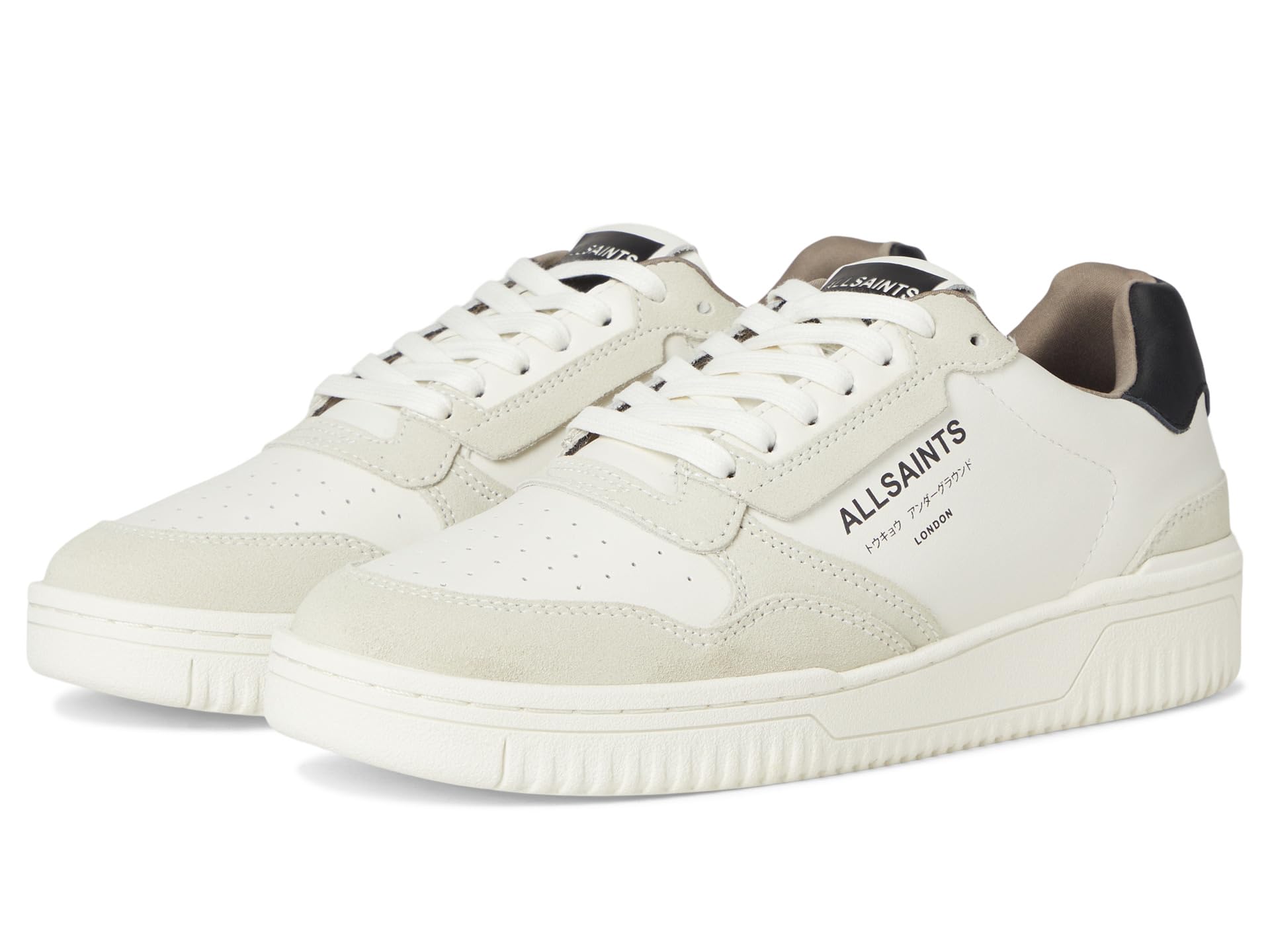 

Кроссовки AllSaints Regan Low Top, Chalk White/Black 1