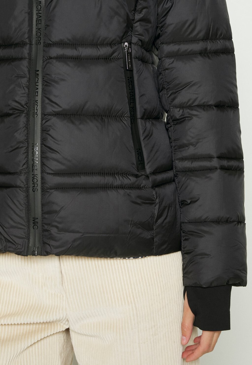 

Зимняя куртка PACKABLE WITH BIB MICHAEL Michael Kors, черный
