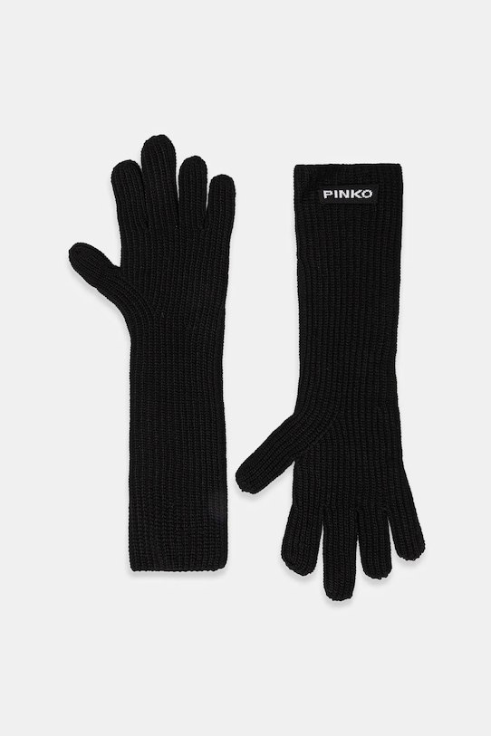 

Перчатки с шерстью Pinko, черный