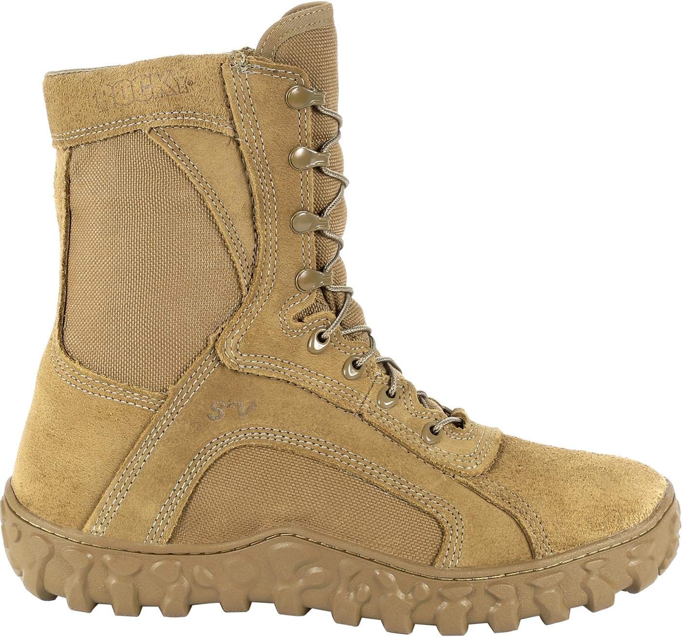 

Мужские водонепроницаемые утепленные военные ботинки ROCKY S2V, Coyote Brown