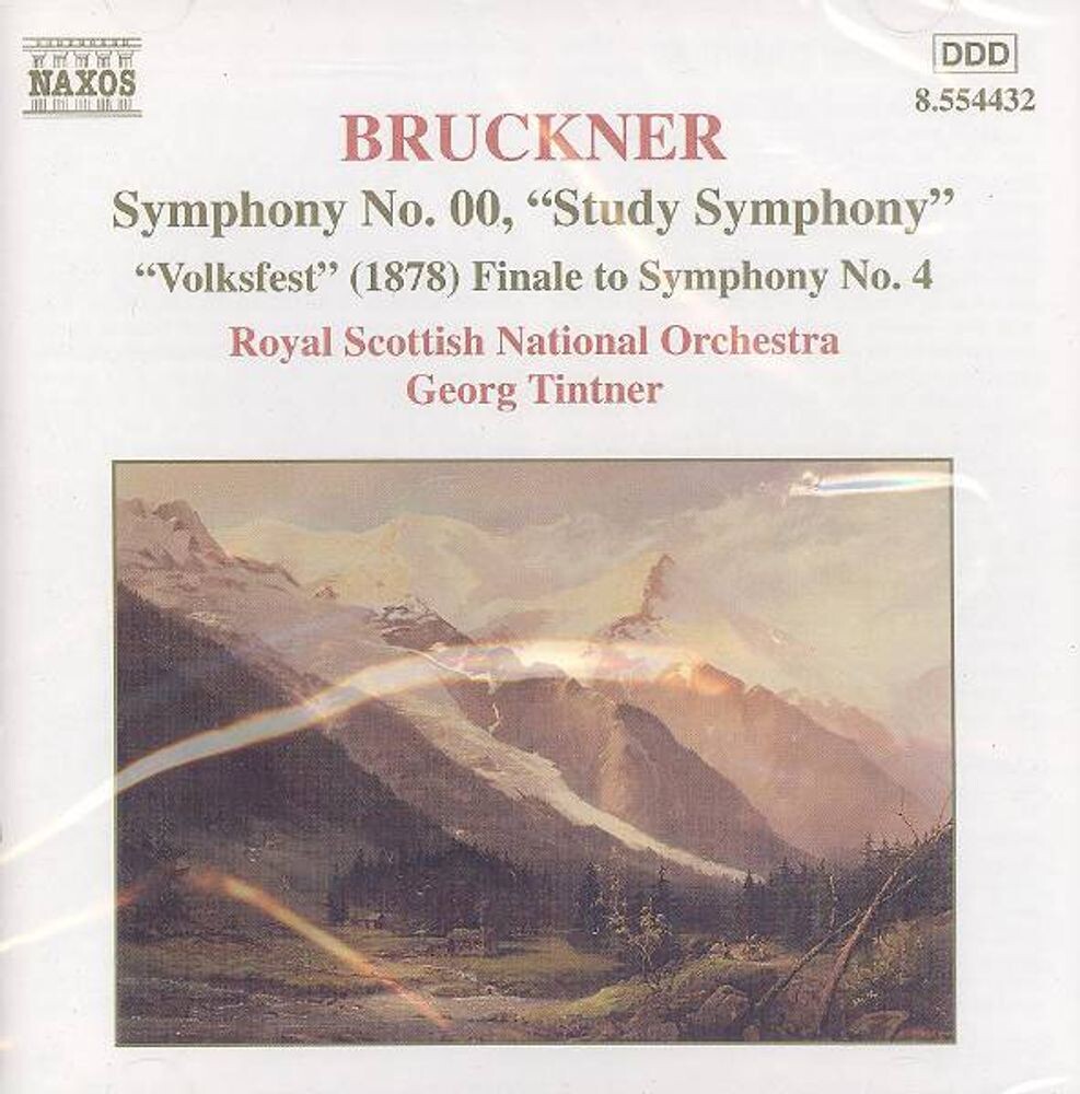 

Диск CD Bruckner: Symphony No.00 / Symphony 4 Finale [Import] - Anton Bruckner, Georg Tintner, Royal Scottish National Orchestra