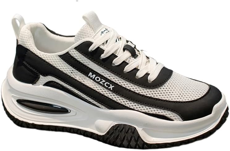 

Мужские балетки- легкие и дышащие повседневные спортивные кроссовки, Дизайн обуви в стиле урбан, Удобны для повседневной носки, подходят для прогулок, Для путешествий Hoalox, белый