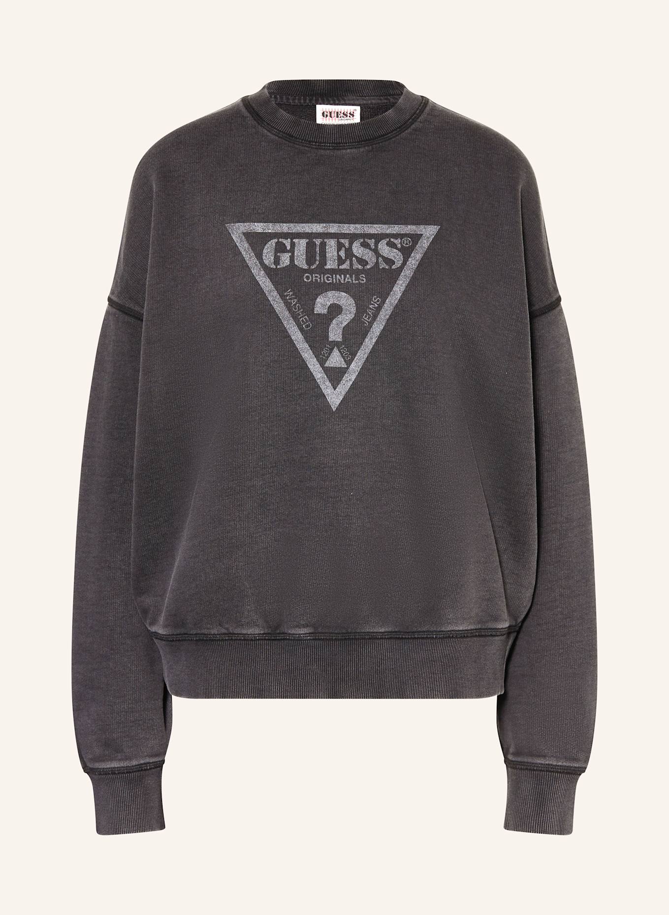 

Толстовка Guess Jeans, черный