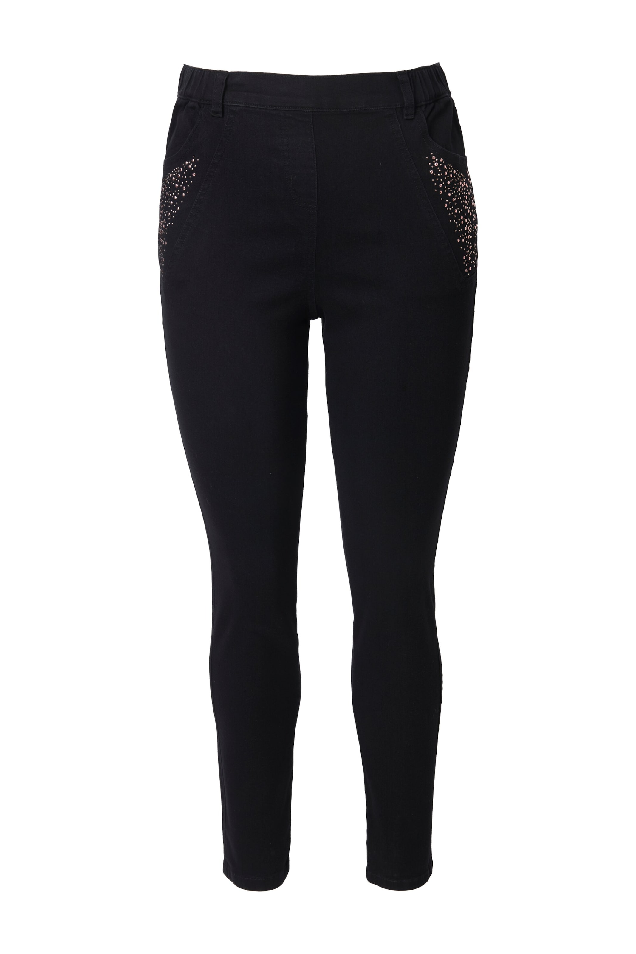 

Ulla Popken Слим-фит джеггинсы в черном цвете