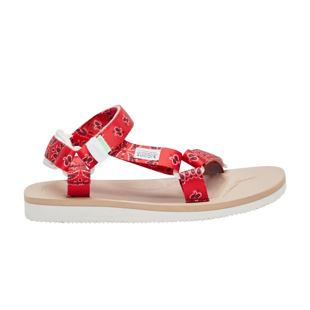 Сандалии DEPA-CAB Suicoke, красный
