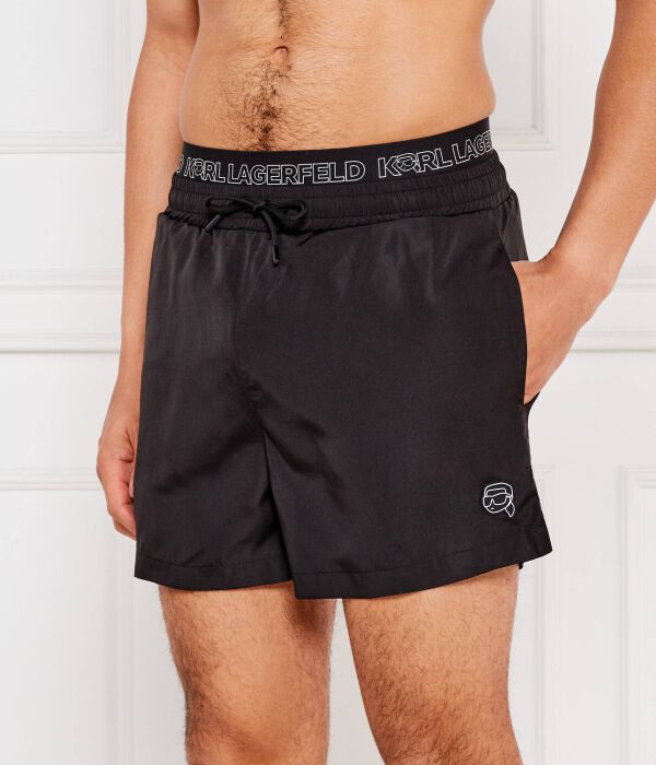

Шорты для плавания Regular fit Karl Lagerfeld, черный