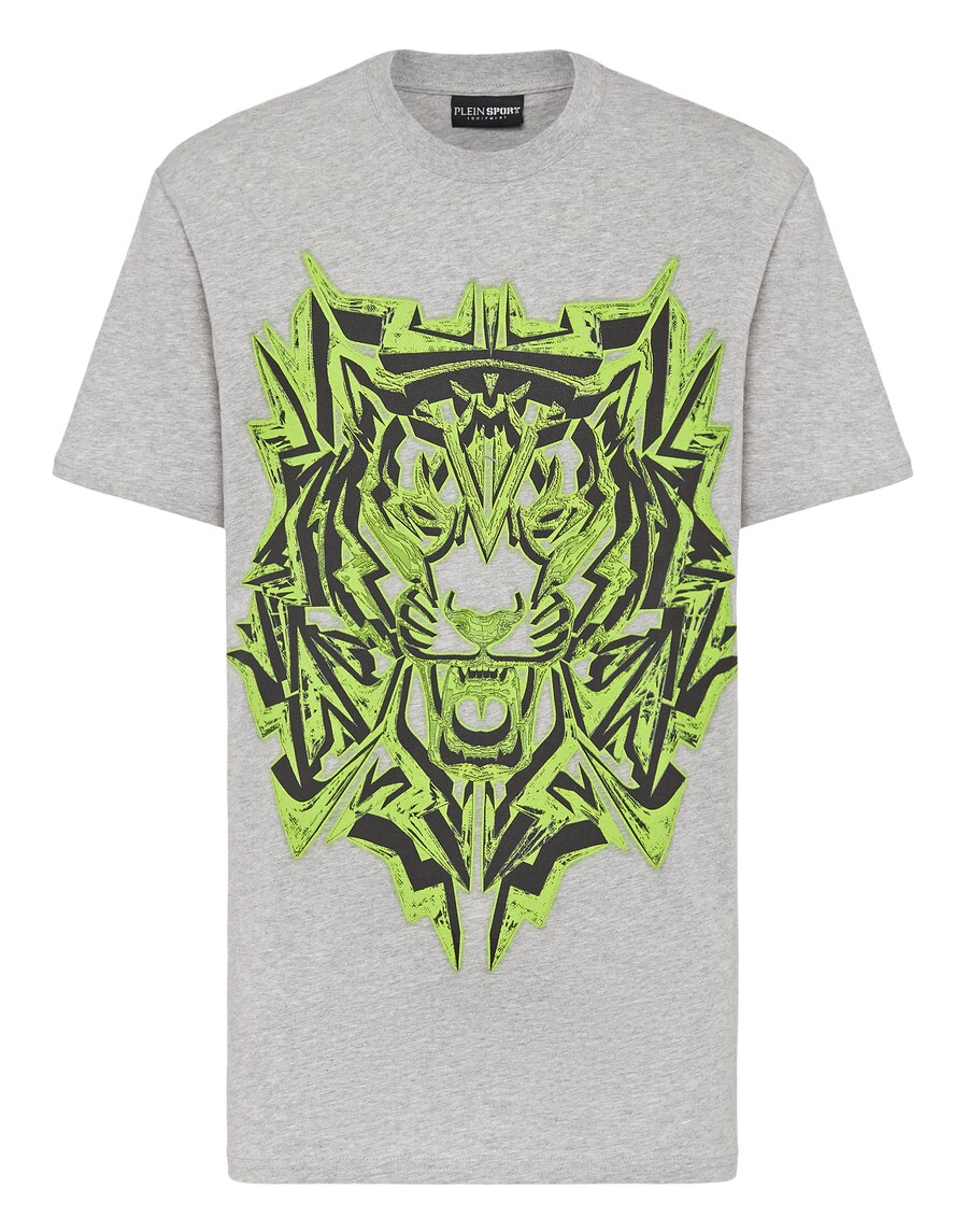 

Классическая футболка Plein Sport Shirt Thunder Tiger, серый