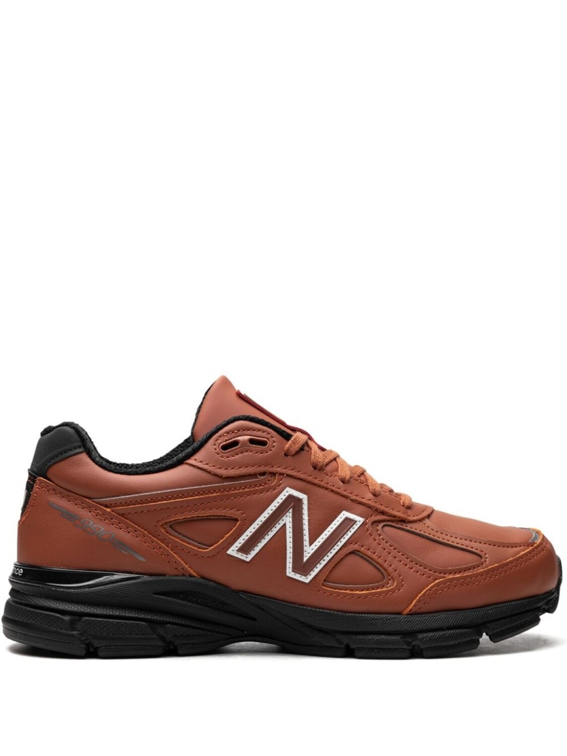 

New Balance кроссовки 990v3 Made In USA Mahogany Black из коллаборации с Teddy Santis, коричневый дубль