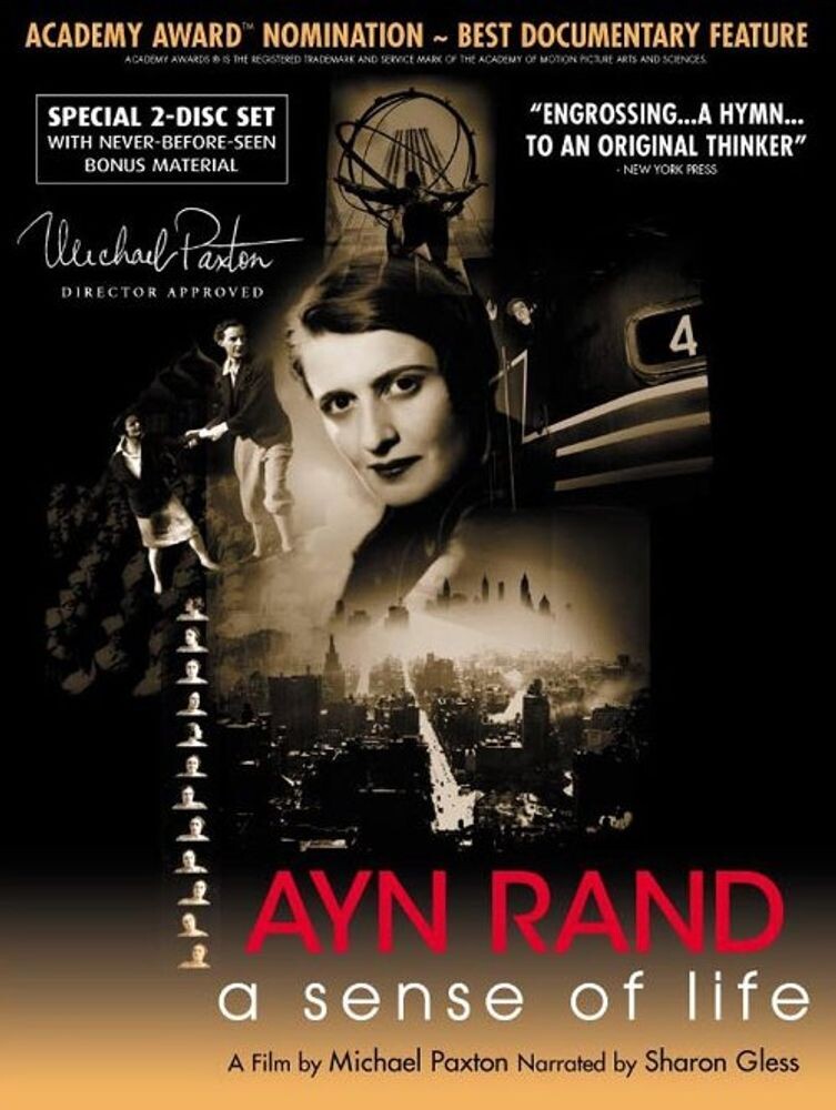 

Диск DVD Ayn Rand-Sense Of Life