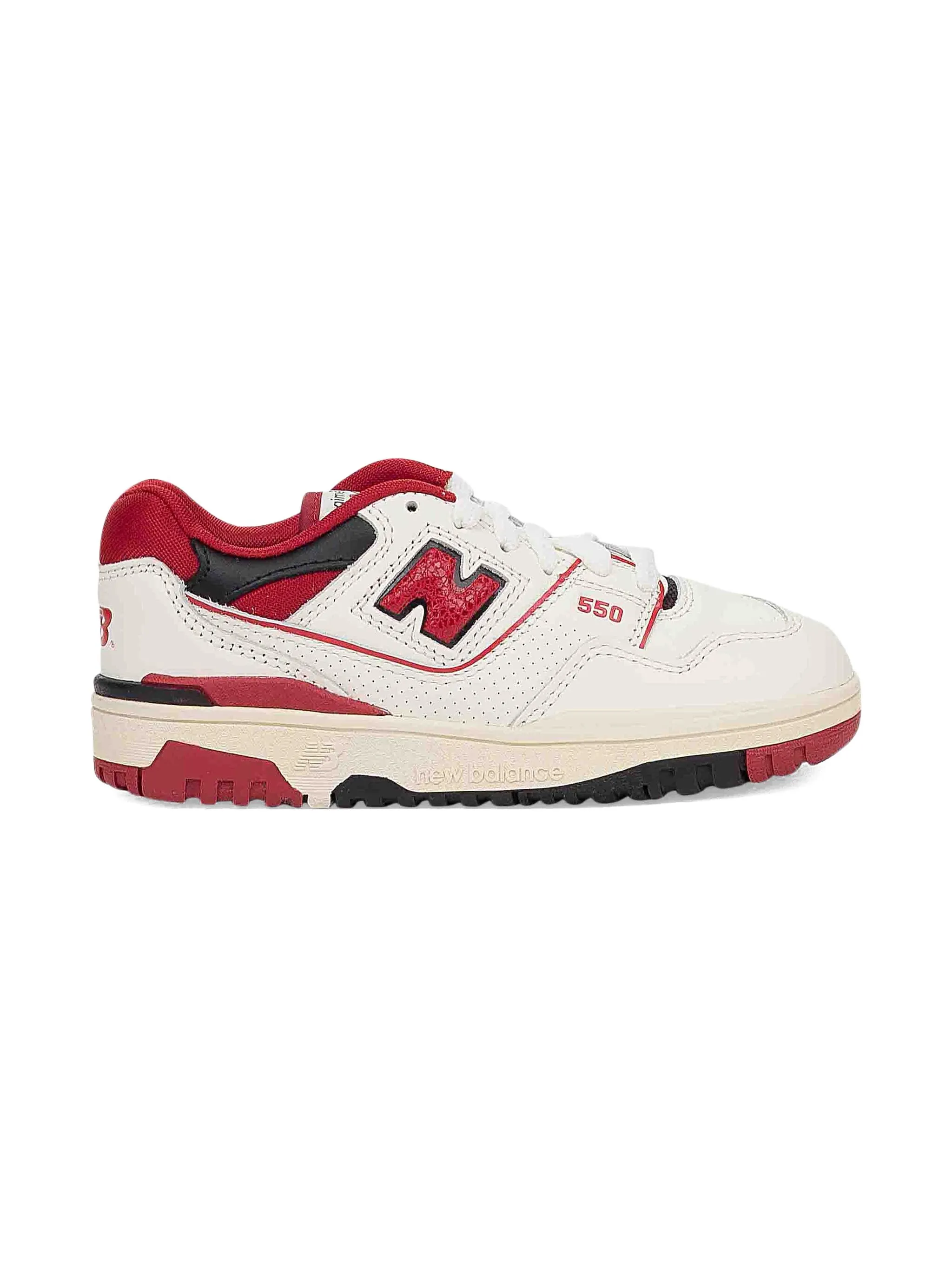 Кроссовки 550 New Balance, белый — фото 2