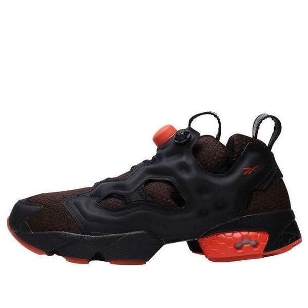 

Кроссовки instapump fury og 'black blood orange' Reebok, черный