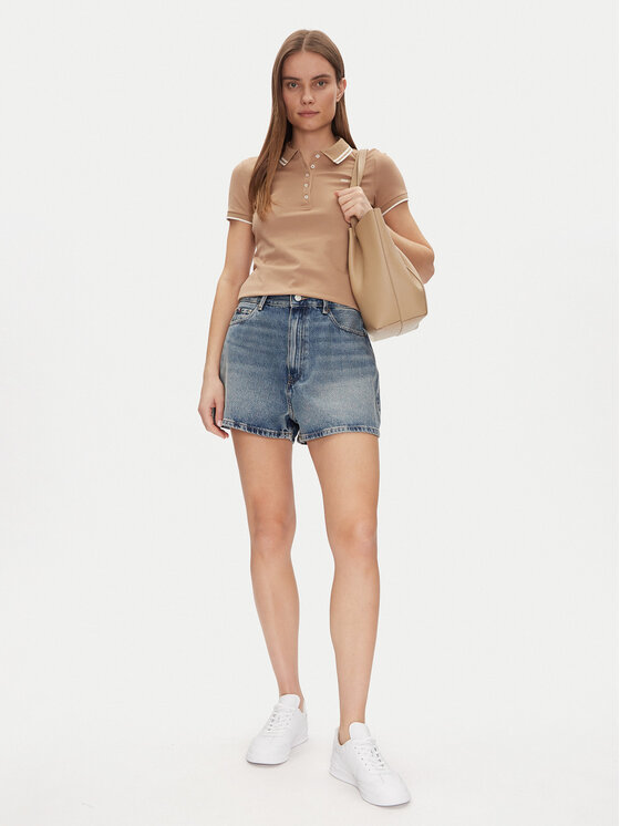 Джинсовые шорты обычного кроя WW0WW44384 Tommy Hilfiger, синий — фото 2
