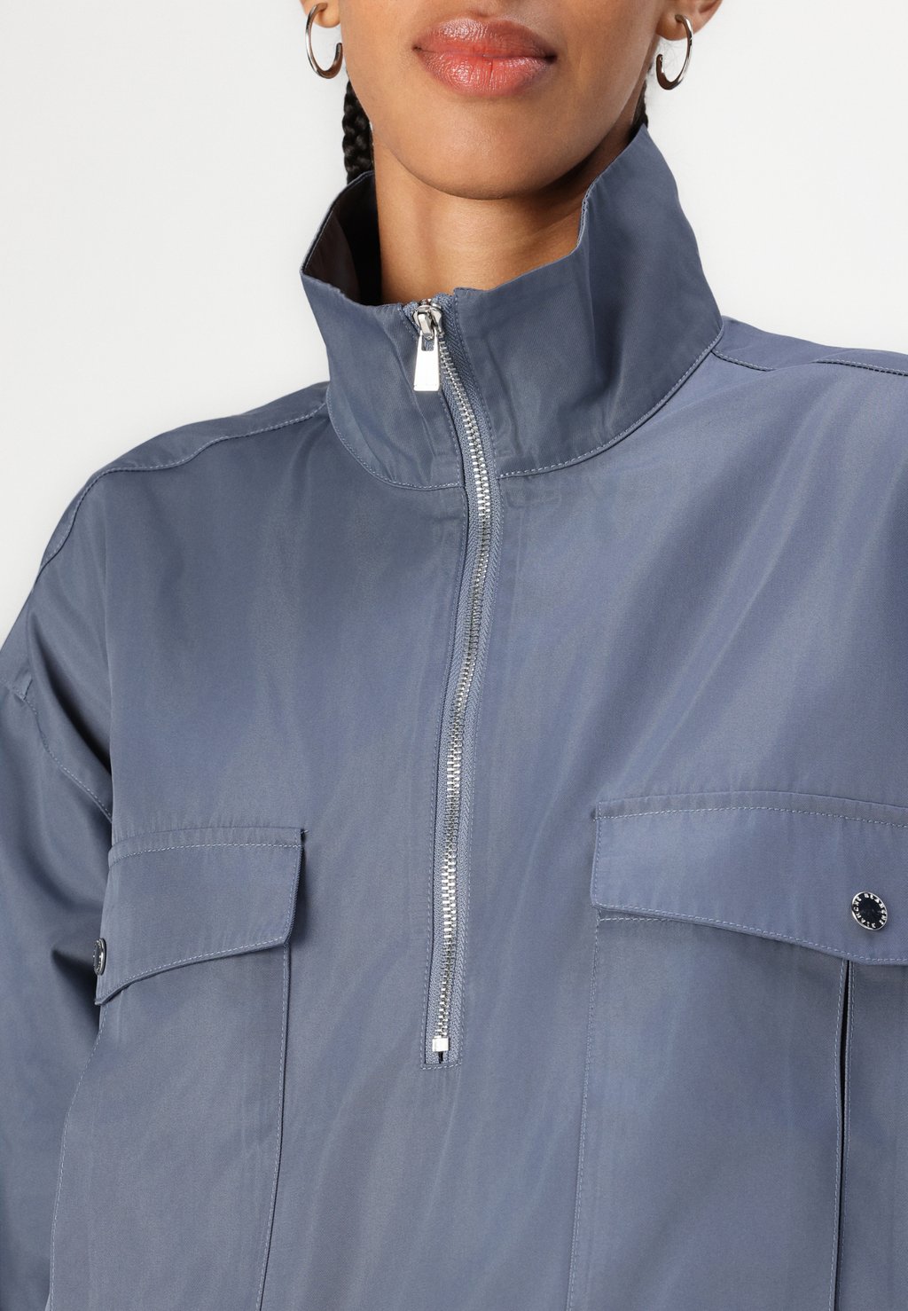 

Тренировочная куртка ELAYNE ANORAK BLANCHE, серый