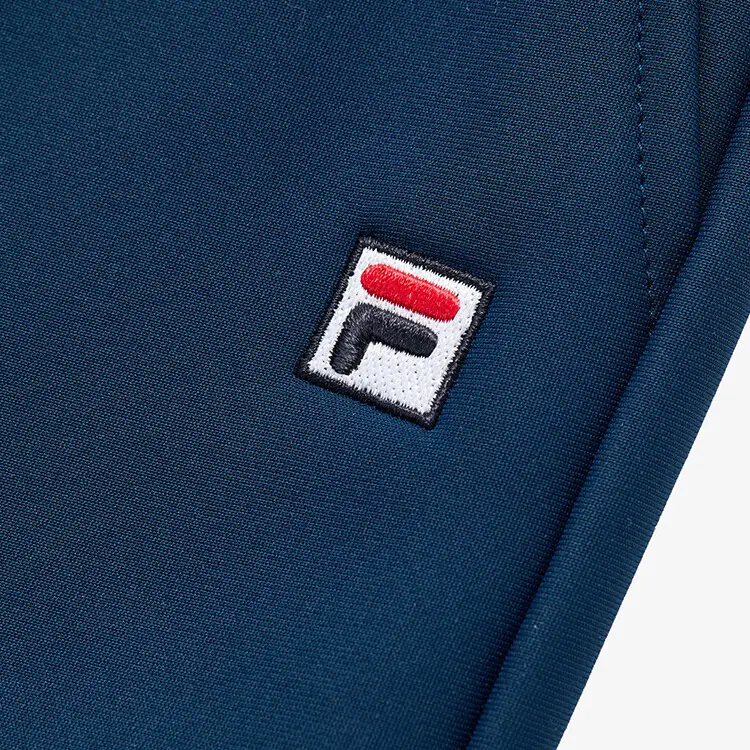 Детские вязаные спортивные штаны FILA KIDS, синий — фото 4
