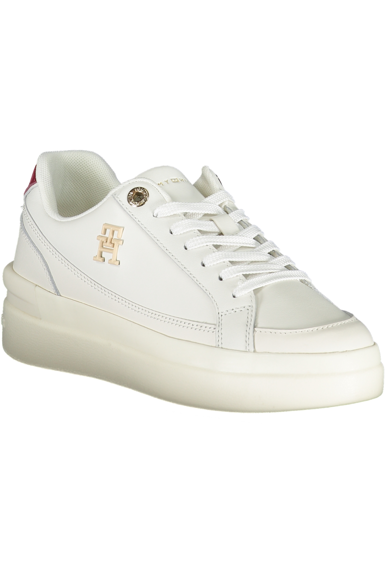 Кроссовки женские Tommy Hilfiger, белый / красный — фото 2