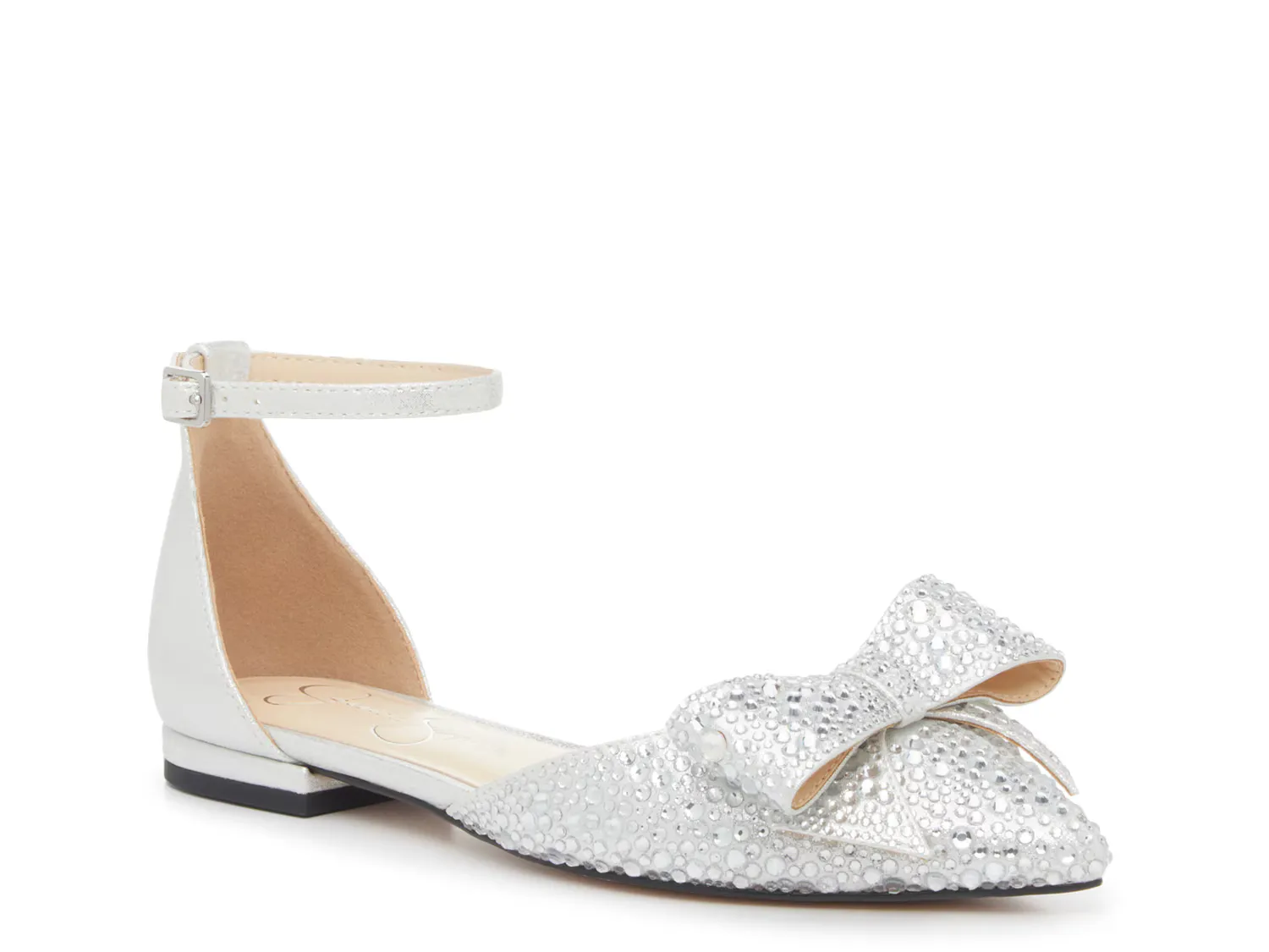 

Балетки Elturo Flat Jessica Simpson, серебряный/металлик