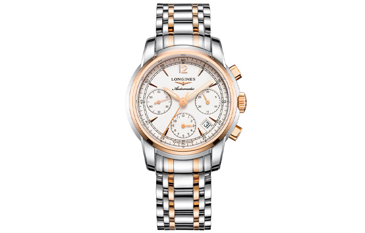 

LONGINES Часы Men's Collection Watch, Silver White