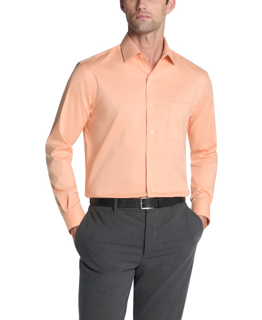 

Мужская рубашка из эластичной ткани стандартного кроя Van Heusen, Papaya