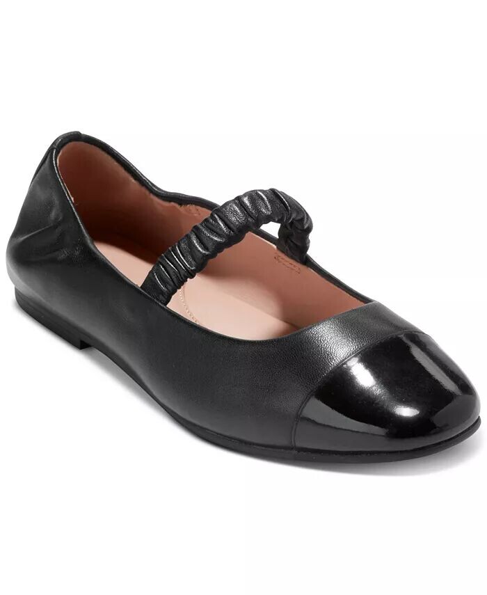 

Женские балетки без шнуровки Yvette Cole Haan, черный