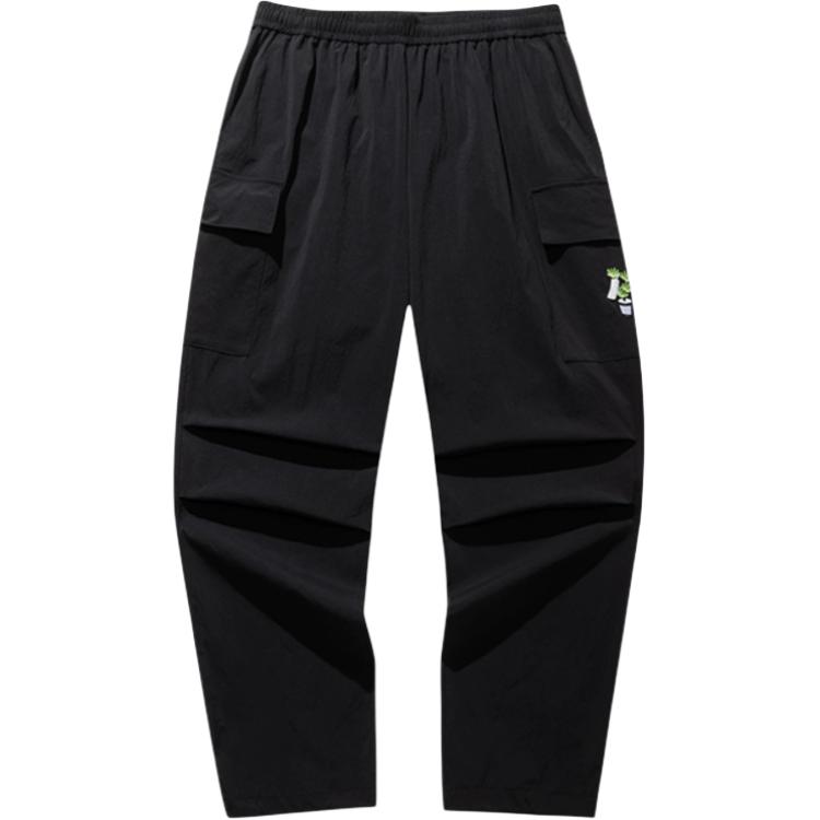 

ANTA Youhuazhishuo, Lianmingkuan Life Collection повседневные брюки унисекс базовые black