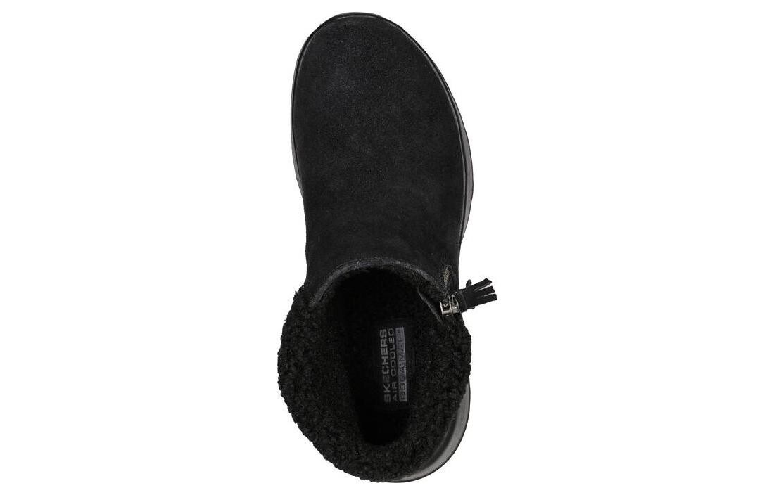 Ботильоны женские ON THE GO средней высоты, черные Skechers — фото 4