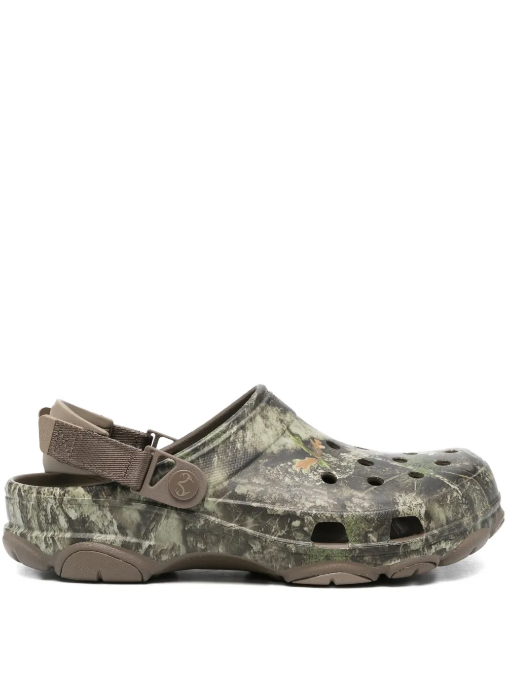 

Камуфлированные сандалии X Realtree Crocs, зеленый