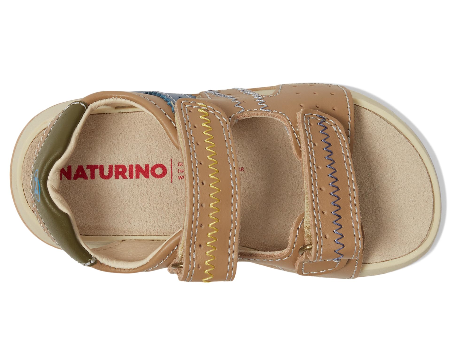 Туфли Naturino Sihur, цвет Sand/Militare — фото 2