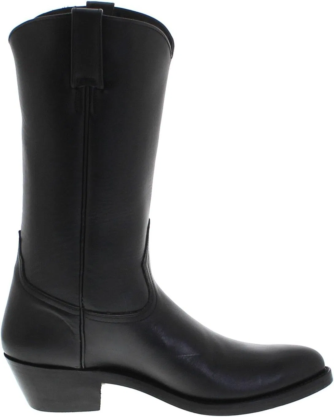 Ботинки FB Fashion Boots 650 Pull Up из черной кожи для мужчин и женщин, черные ковбойские ботинки — фото 3