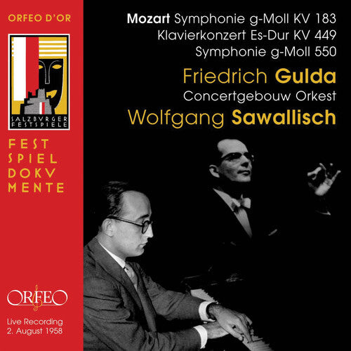 

CD диск Mozart / Gulda / Royal Concertgebouw Orch: Symphony 25 / Concerto for Piano & Orch 14