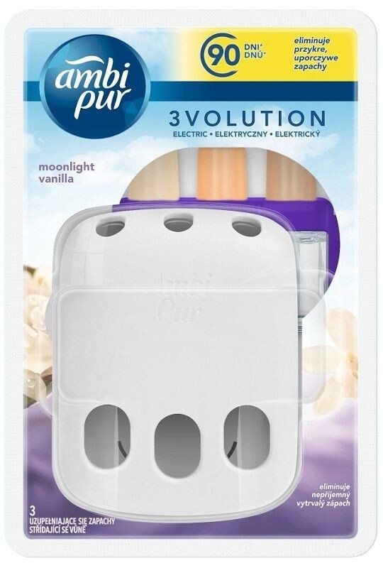 

Освежитель воздуха Ambi Pur 3Volution Moonlight Vanilia, 1 шт