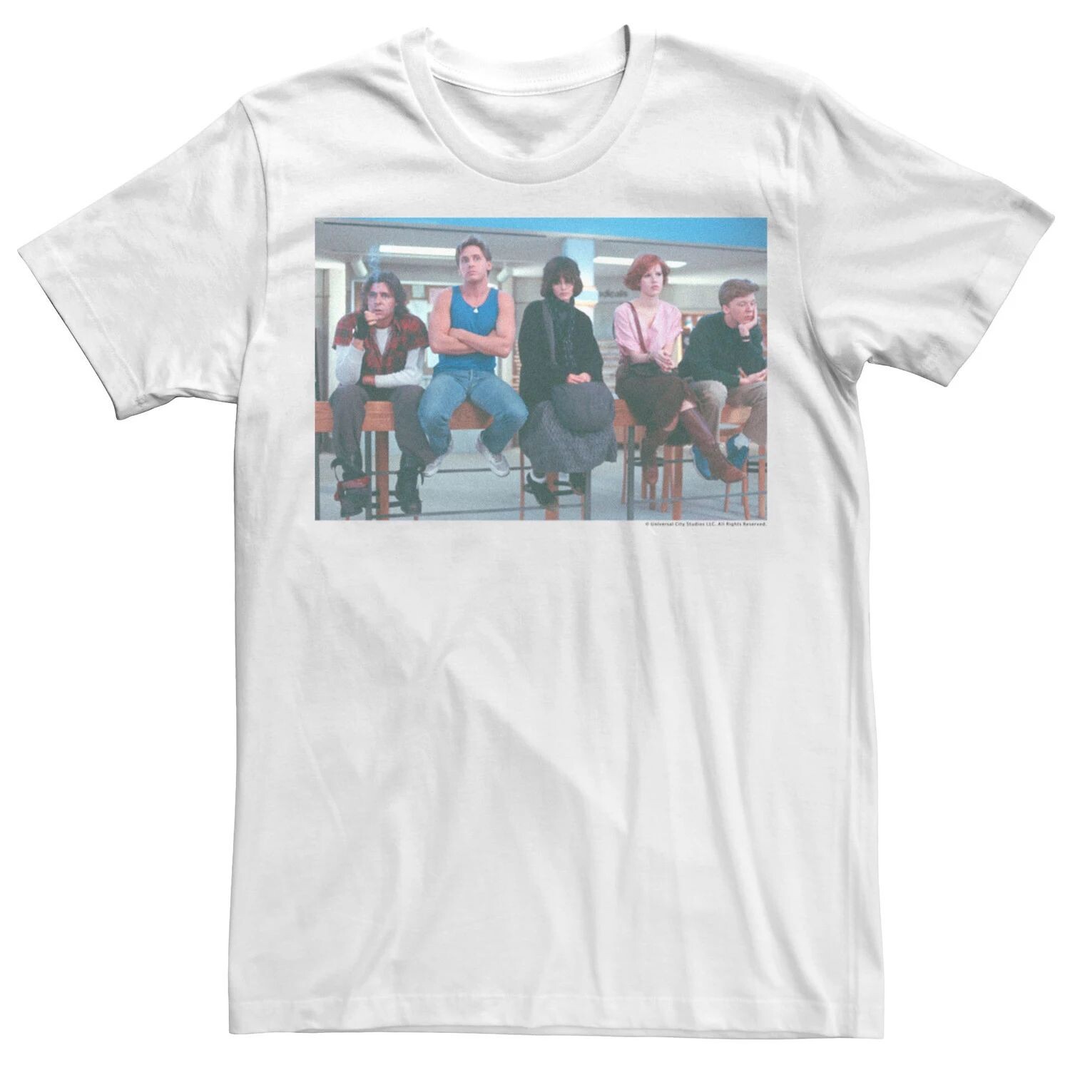 

Мужская футболка The Breakfast Club Movie Licensed Character