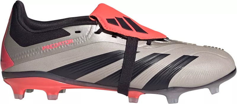 

Детские футбольные бутсы Adidas Predator Elite FT FG, цвет Silver/Black