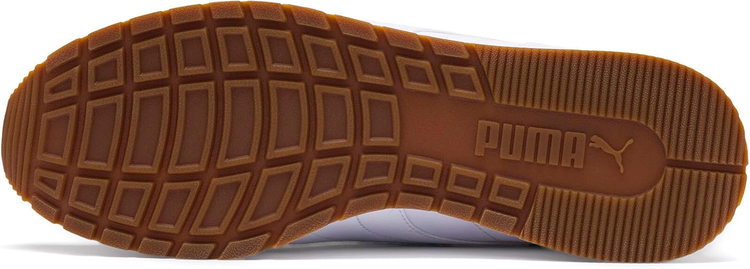 Кроссовки PUMA для мужчин St Runner 2, белый/фиолетовый/серый/белый — фото 4