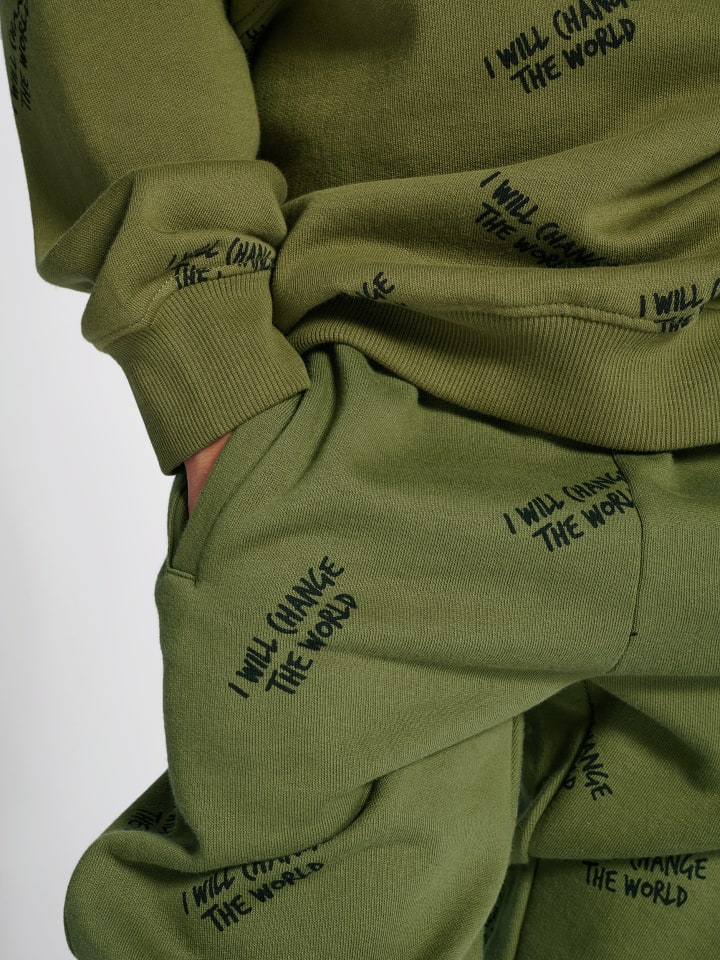 Спортивные штаны Sometime Soon Verstellbare Taille Pants Stsmilos Kinder, цвет OLIVE BRANCH — фото 4