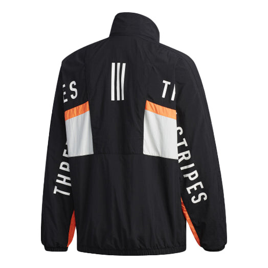 

Куртка adidas Outlets Stand Collar Casual Sports Jacket Black, черный