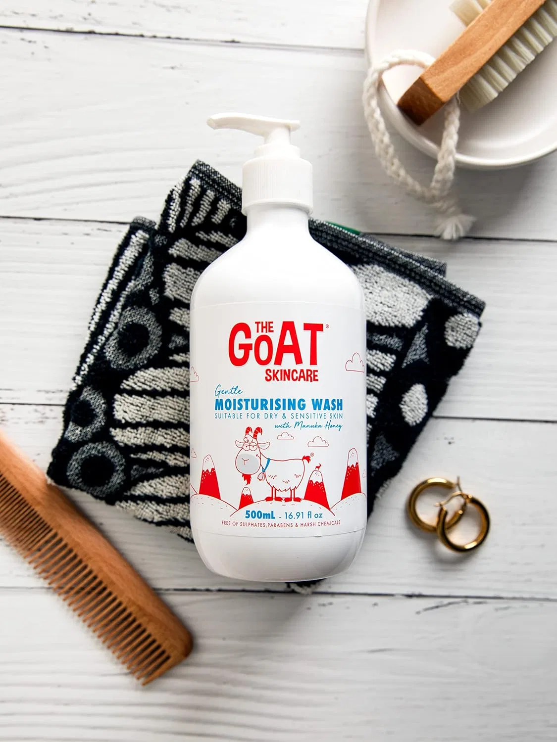 Гель для душа с медом манука от Skincare Body The Goat Skincare — фото 3