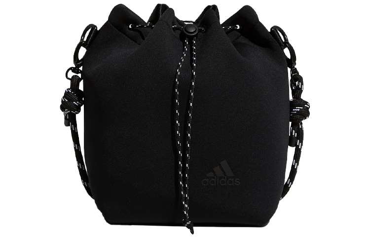 

Adidas Полиэстеровая сумка ведро через плечо унисекс черная, Black