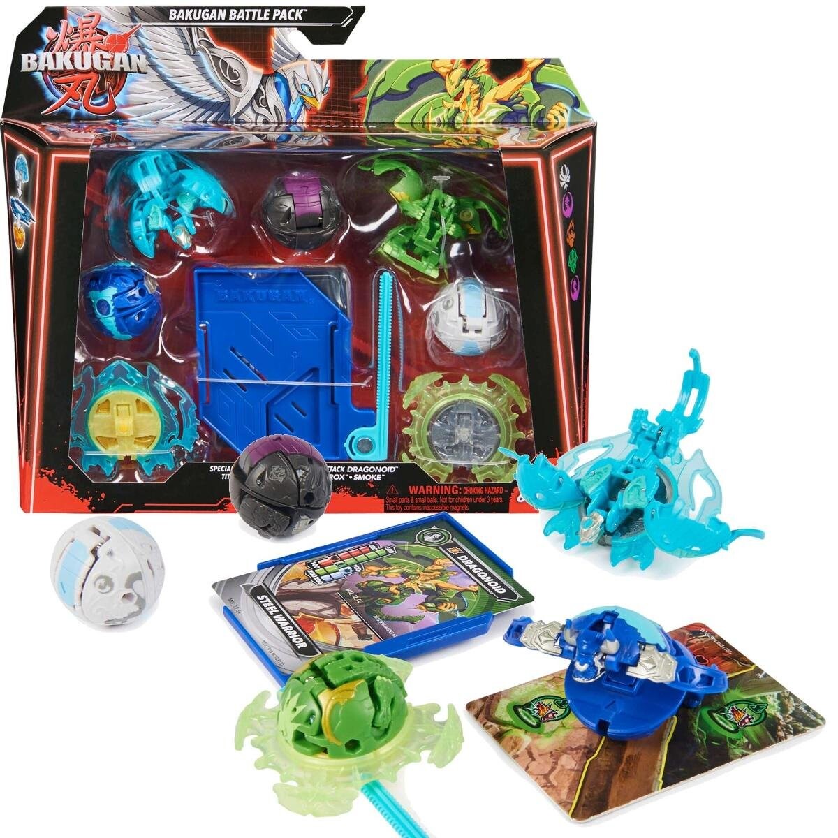 

Стратегическая игра Bakugan Battle Pack + фигурки специальных атак Вентри