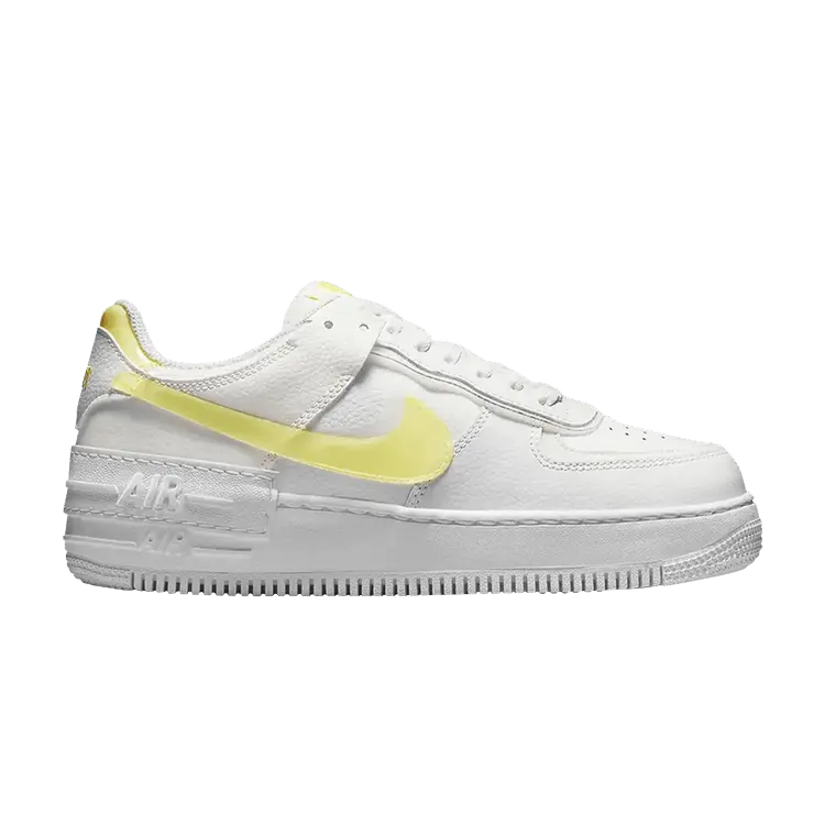 Кроссовки Nike Wmns Air Force 1 Shadow, White Opti Yellow