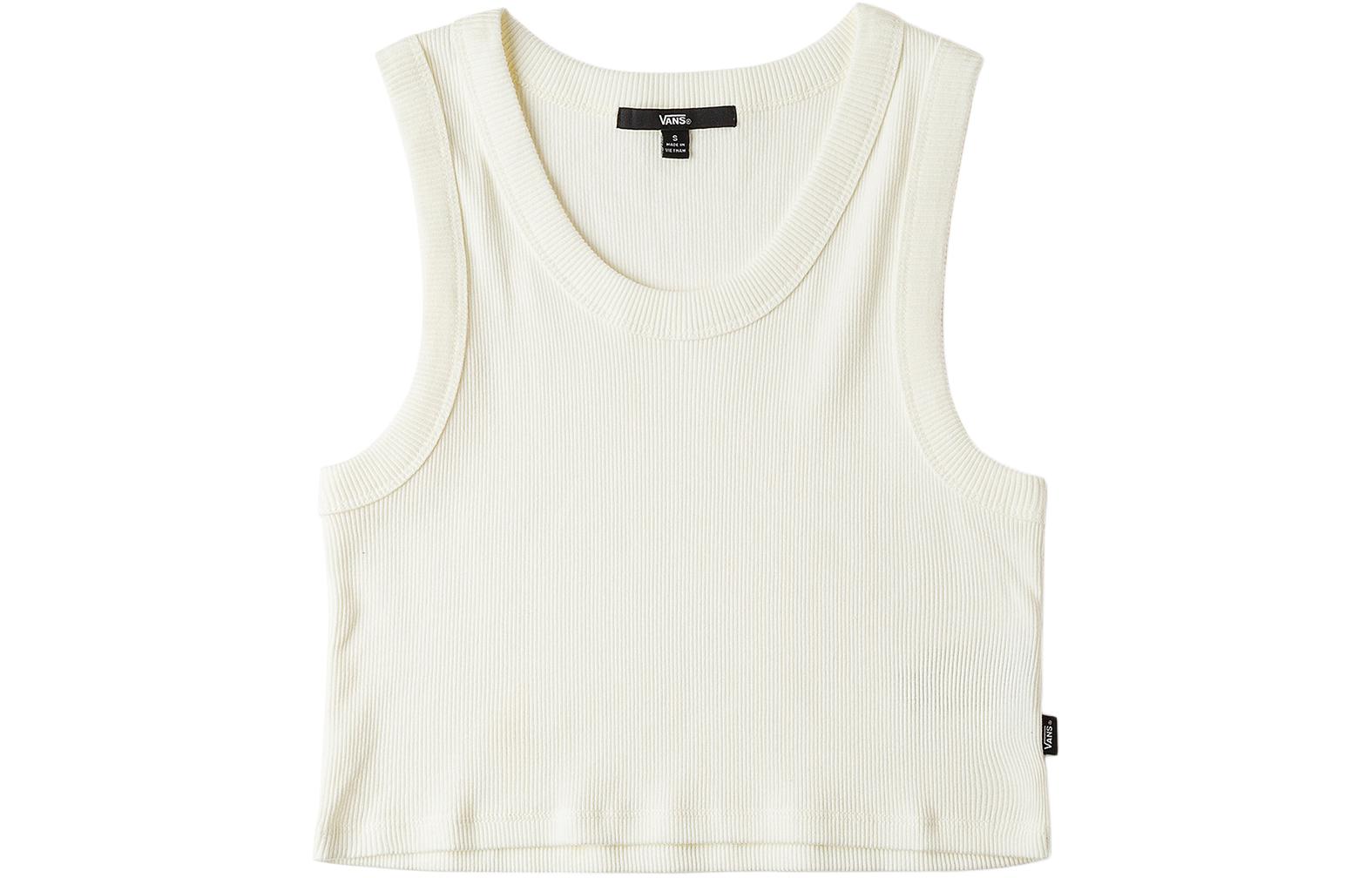 

Vans Топ-майка женская Ecru с круглым вырезом Moderate Others