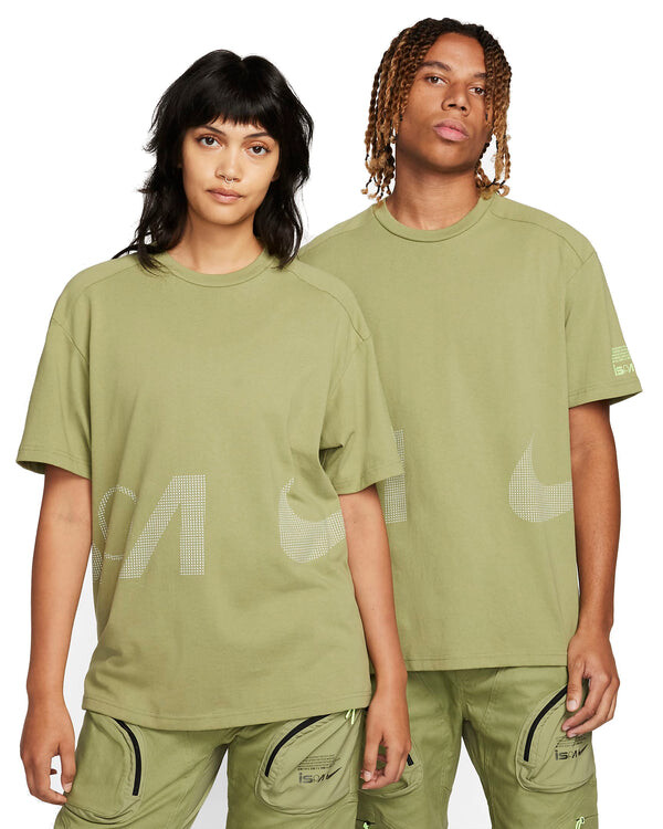 Футболка Nike ISPA Short-Sleeve T-Shirt 'Green', зеленый — фото 2