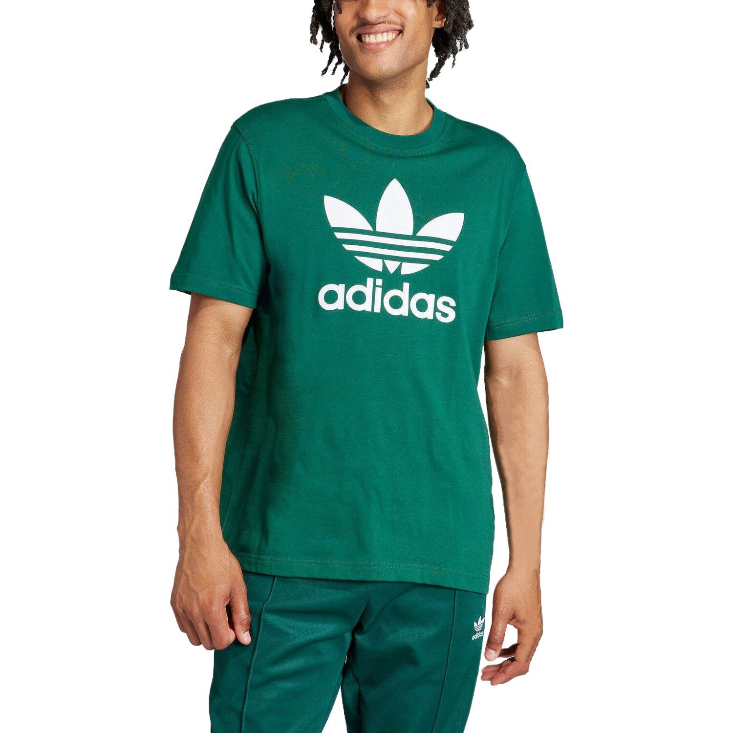 Футболка унисекс зеленая Adidas Originals, зеленый — фото 2