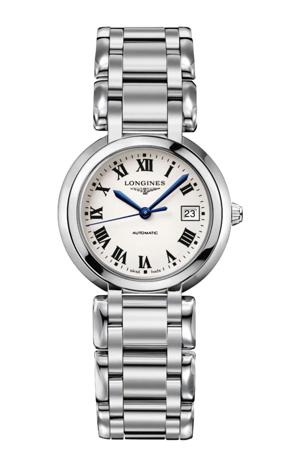 ЛОНЖИН ПРИМАЛУНА - L8.113.4.71.6 LONGINES, серебряный